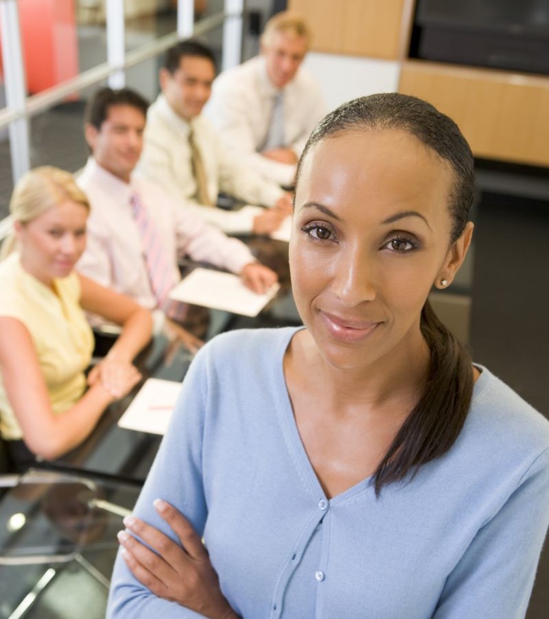 business womean boardroom